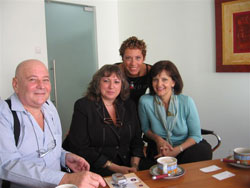 דבי בירנס מ IMF בישראל - קשרים בינלאומיים קשרים בינלאומיים - דבי בירנס מ IMF בישראל